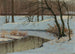 Winter Sunny Day Painting - Karl Dussault — artwork view