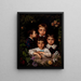 Children - Karl Ernst Papf — framed artwork on a wall