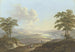 View of the Rheingau and the Rhine Plain, on the left Johannisberg - Karl Franz Kraul — artwork view