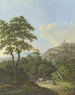 Rich Landscape with Water and Forest - Karl Franz Kraul — artwork view
