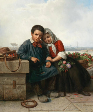 Karl Friedrich Boser - Two Siblings.webp