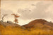 Landscape with Crows - Karl Friedrich Lessing — artwork view
