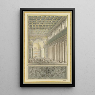 Karl Friedrich Schinkel - The NaveApseand Crossing of a Cathedral for Berlin.webp