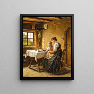 Karl Gebhardt - Saying Grace.webp