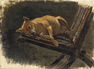 Sleeping Dog - Karl Georg Arsenius — artwork view