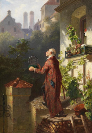 The Flying Canary - Karl Georg Naumann — artwork view