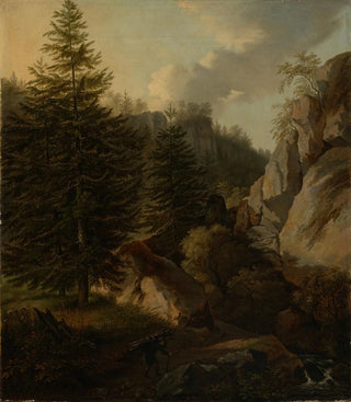 Karl Gottfried Traugott Faber - Morgen in der Schsischen Schweiz.webp