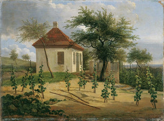 Pavillon sur la colline de Dr Krner à Loschwitz - Karl Gottfried Traugott Faber — artwork view