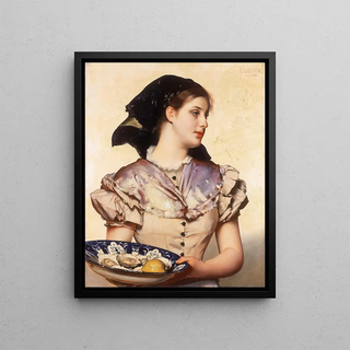 Karl Gussow - The Oyster Girl.webp
