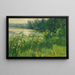 La Lande de Kemnitz - Karl Hagemeister — framed artwork on a wall