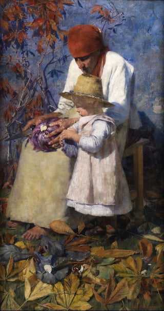 Autumn Sun Painting - Karl Hartmann — artwork view
