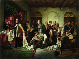 Les tisserands silésiens - Karl Hübner — artwork view