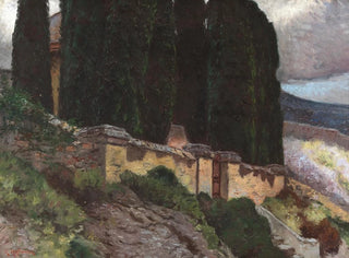 Cypress Painting - Karl Hofmann — artwork view