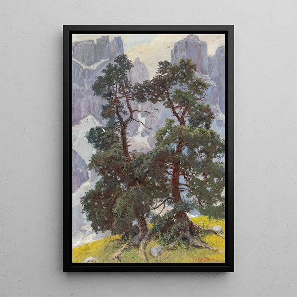 Groupe Sella - Karl Hofmann — framed artwork on a wall