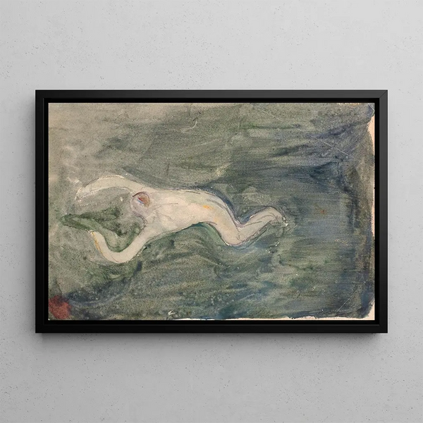 The Drowned - Karl Isakson — framed artwork on a wall