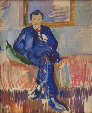 Karl Isakson - Portrait of the Painter Karl Schou.webp