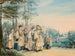 A procession of young girls - Karl Ivanovich Kollman — artwork view
