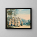 A procession of young girls - Karl Ivanovich Kollman — framed artwork on a wall