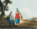Two peasant women in conversation - Karl Ivanovich Kollman — artwork view