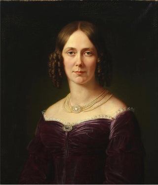 Karl Jakob Theodor Leybold - Portrt der Pauline Freifrau von KoenigWarthausen.webp