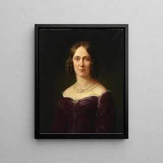 Karl Jakob Theodor Leybold - Portrt der Pauline Freifrau von KoenigWarthausen.webp