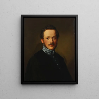 Karl Jakob Theodor Leybold - Portrt des Friedrich Freiherr von KoenigWarthausen.webp
