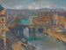 Construction du pont de Marie - Karl Julius Heinrich Revy — artwork view