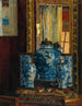 Still life with an Asian vase and a mirror - Karl Kahl — artwork view