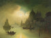 A Night of Moonlight over Venice - Karl Kaufmann — artwork view