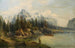 Alpine landscape painting - Karl Kaufmann — artwork view