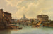 View of Rome with Saint Peter's Basilica and Castel Sant'Angelo - Karl Kaufmann — artwork view