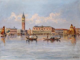 View of Venice, Doge's Palace - Karl Kaufmann — artwork view