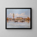 View of Venice, Doge's Palace - Karl Kaufmann — framed artwork on a wall