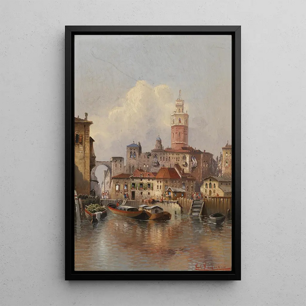 Barcelona - Karl Kaufmann — framed artwork on a wall