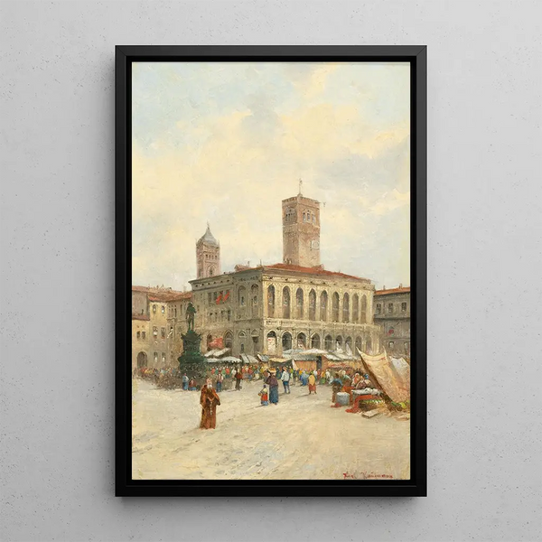 Bologna - Karl Kaufmann — framed artwork on a wall