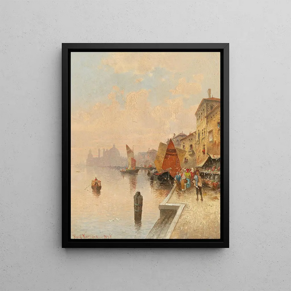 La Giudecca Venice - Karl Kaufmann — framed artwork on a wall