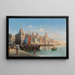 Scene of Naples - Karl Kaufmann — framed artwork on a wall