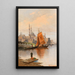 Part of Constantinople - Karl Kaufmann — framed artwork on a wall
