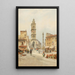 Place à Capoue en Italie - Karl Kaufmann — framed artwork on a wall