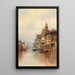 Untitled Painting - Karl Kaufmann — framed artwork on a wall
