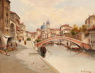 Venetian motif painting II - Karl Kaufmann — artwork view