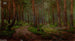 Landscape Forest Painting - Karl Klopfer — artwork view