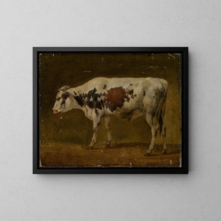 Tacheté Bovine Painting - Karl Kuntz — framed artwork on a wall