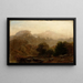 Rocca Di Papa - Karl Lindemann-Frommel — framed artwork on a wall