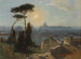 Rome from the Trinité-des-Monts - Karl Lindemann-Frommel — artwork view