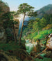 Grand paysage with flowing water - Karl Lintzbauer — artwork view