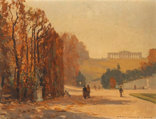 a view of the Gloriette at Schönbrunn Palace - Karl Ludwig Prinz — artwork view