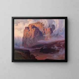 Vers Walhall - Karl Ludwig Prinz — framed artwork on a wall
