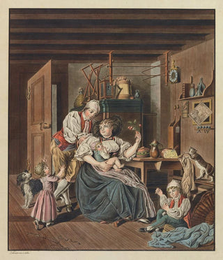 Karl Ludwig Zehender - Le Contentement matrimonial ou le paysan bernois au sein de sa famille.webp