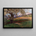 Cherry Blossom Painting - Karl Maria Schuster — framed artwork on a wall
